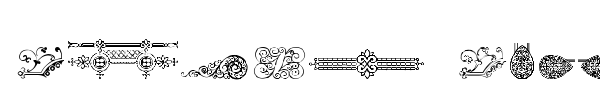 Naive Ornaments font preview